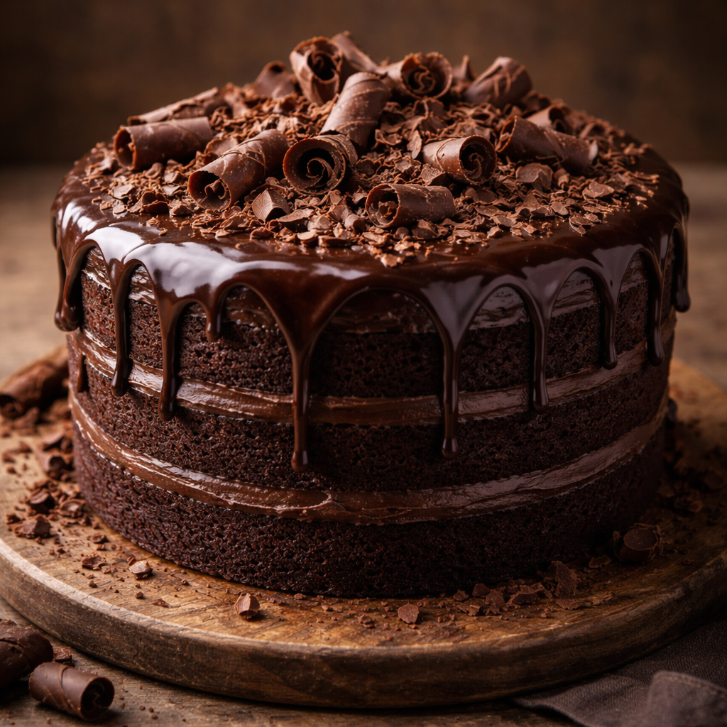 Çikolatalı pasta örneği